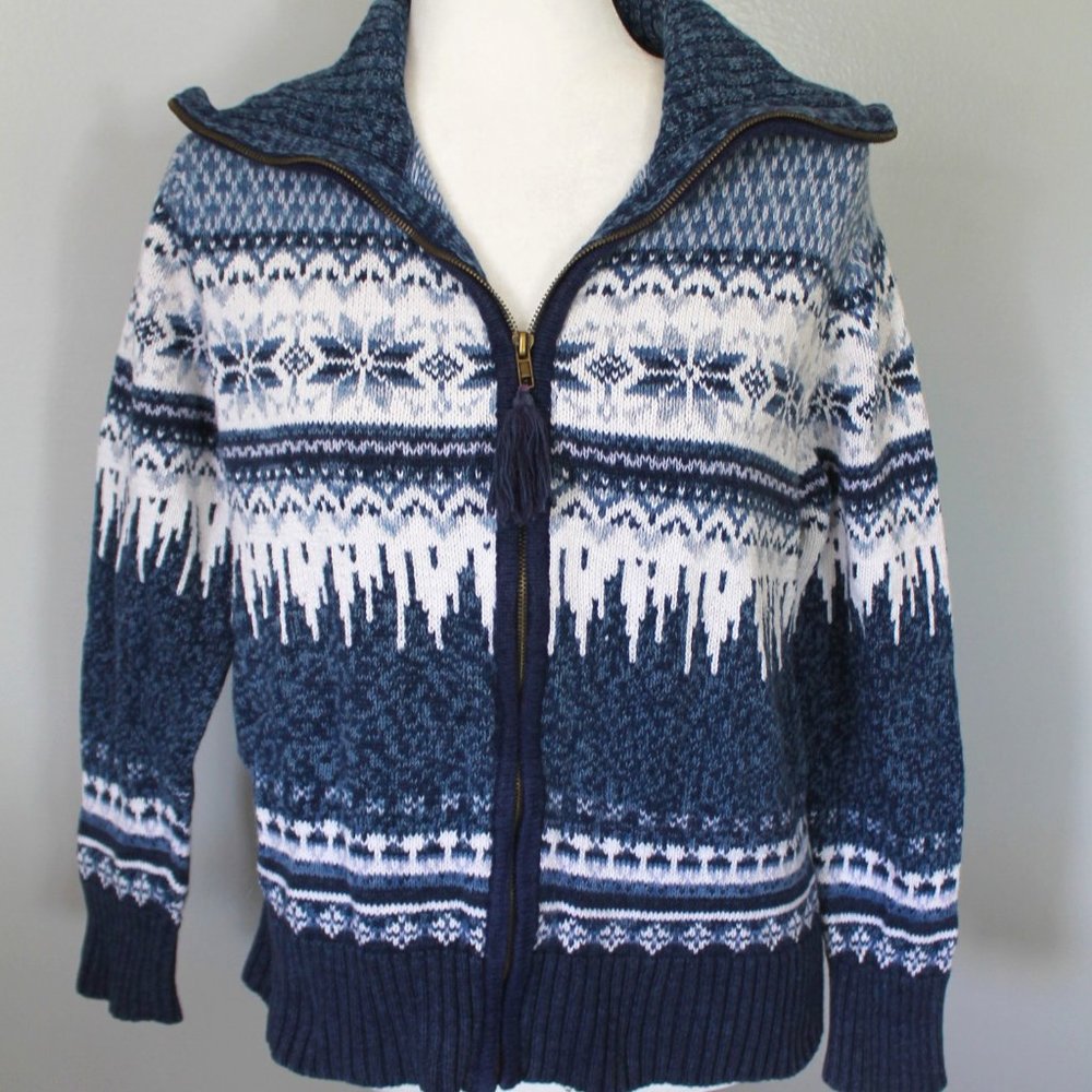 Tiara International Zip Sweater